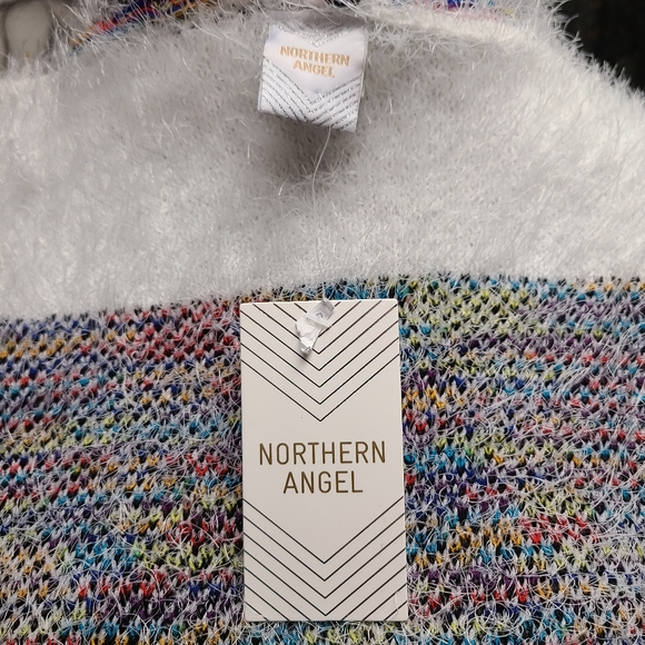 NWT Northern Angel Long Fuzzy Cardigan Size M - Picture 7 of 7